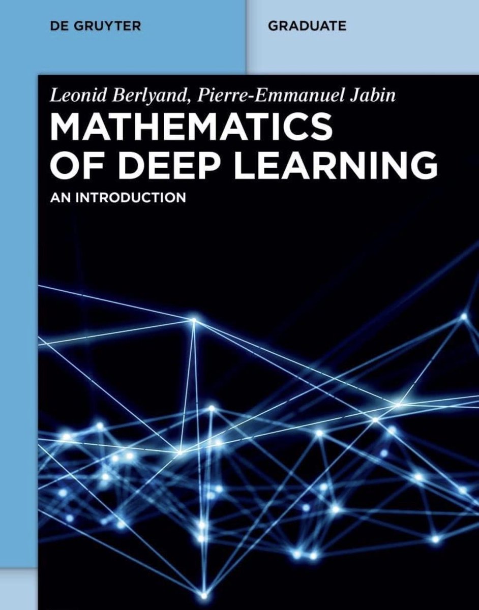 Mathematical Theory of #DeepLearning [download 333-page PDF]: arxiv.org/abs/2407.18384 *UPDATED*
+ +
See also this book: amzn.to/3BqaW5e
—————
#AI #DataScience #ML #MachineLearning #Calculus #DataScientist #Mathematics #Algorithms