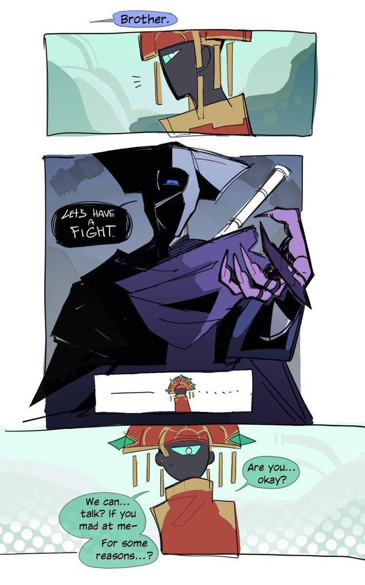 Vvelvii1's tweet image. [1/2]
I found interesting that Mithrix tried different types of weapons sooooo
#ror2