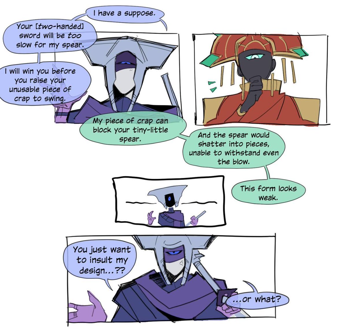 Vvelvii1's tweet image. [1/2]
I found interesting that Mithrix tried different types of weapons sooooo
#ror2