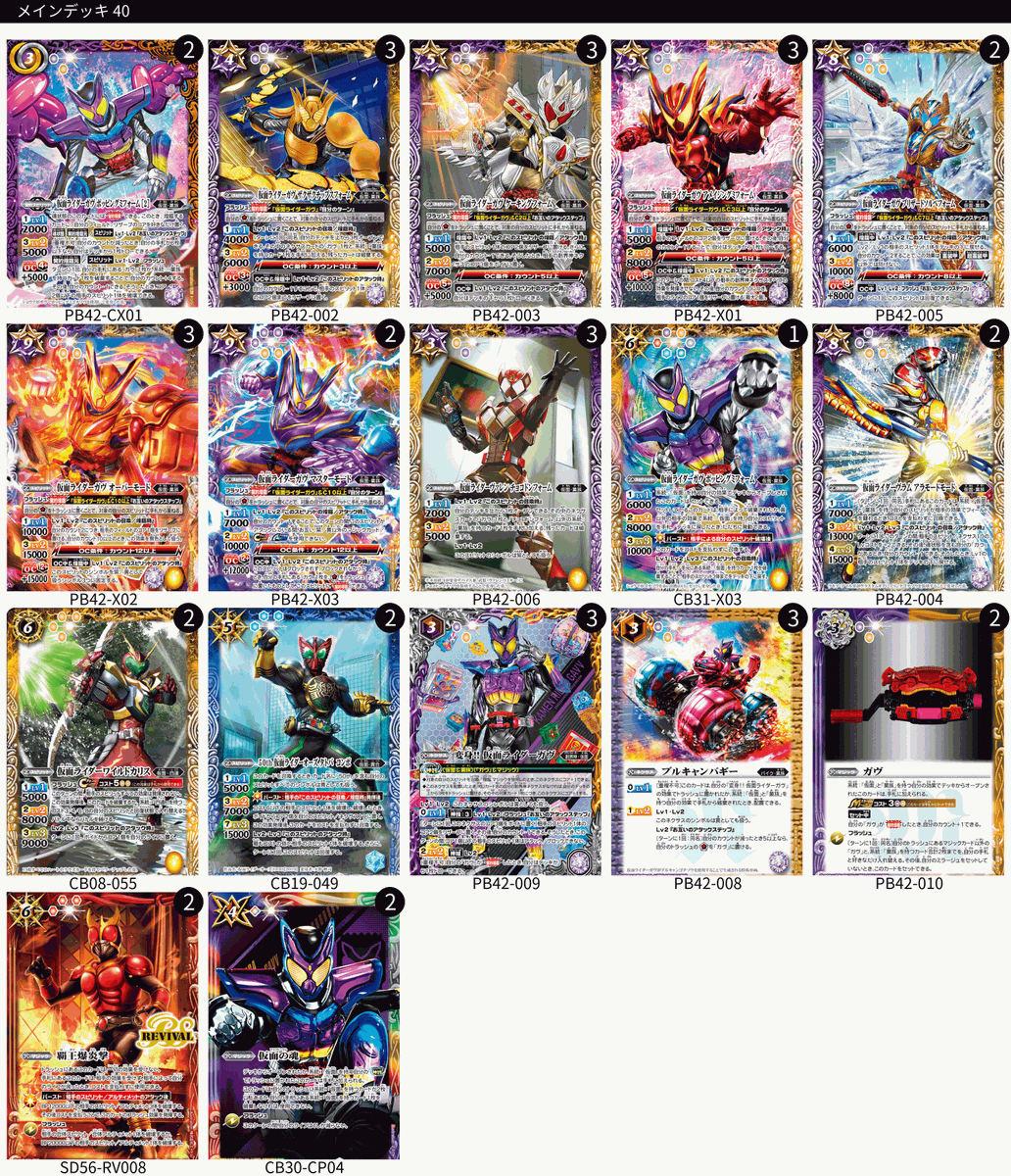 バトスピ】コラボ単独環境ならやっぱりライダーが強い！おすすめは