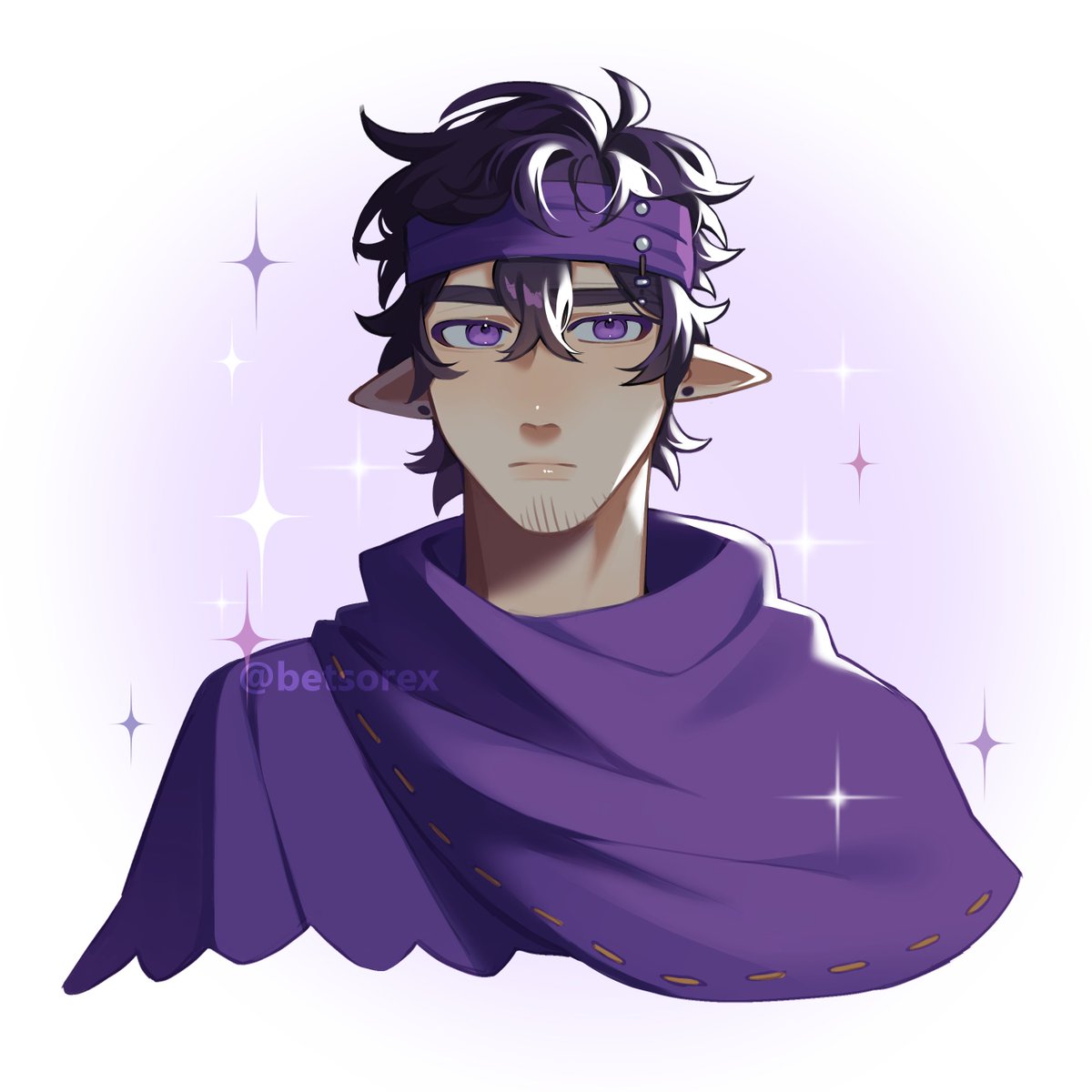 BetsoRex's tweet image. Duxo con su avatar de Hytale ! 💜
#duxofanart #duxo