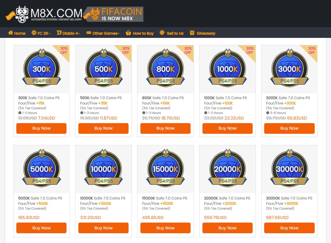 🔥 FC 26 TOTY LIMITED-TIME DEAL 🔥

Enjoy UP TO 3⃣0⃣% OFF #FC26COINS during the TOTY event ⚡
Don’t Miss Your Chance to Stock Up and Dominate #TOTY 🏆

Buy Now &amp; Save Big 👉 bit.ly/4sJ1hNx

#FC26 #FUTCoins #FUT26 #FC26TOTY #FIFACoins