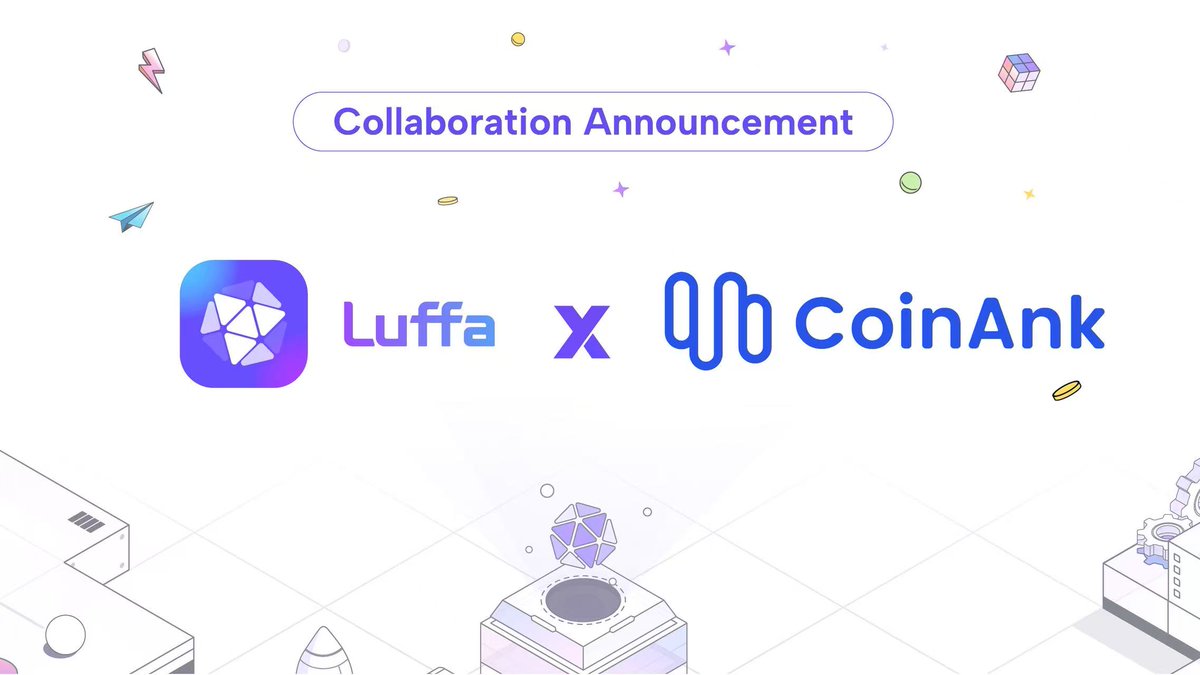 🤝 Excited to announce our partnership with @CoinAnk! CoinAnk is a leading  platform for secondary market order flow and derivatives data, covering  100M+ users across Europe, US & Asia. Track key metrics