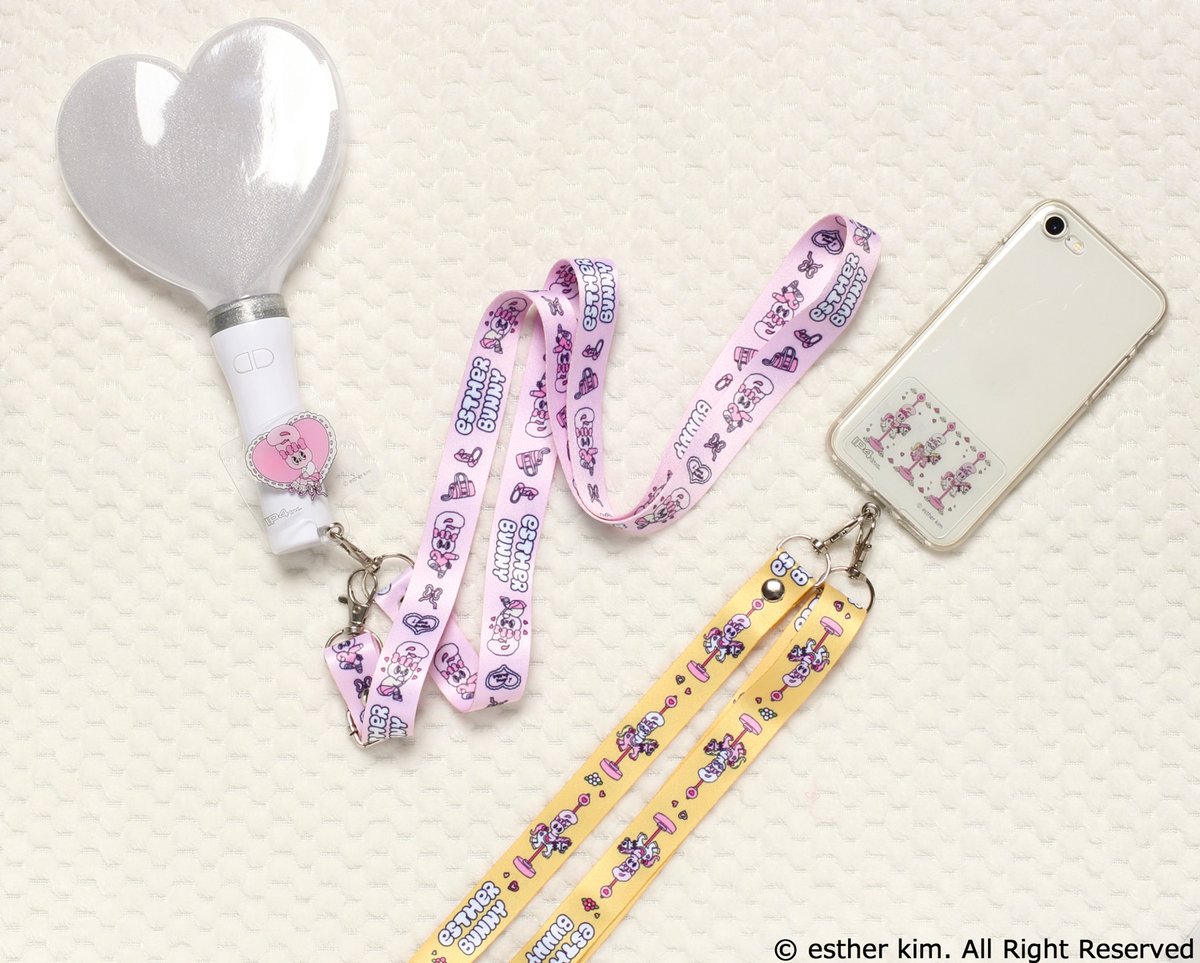 🎀・*:.｡Esther Bunny ネックストラップ がカプセルトイに登場