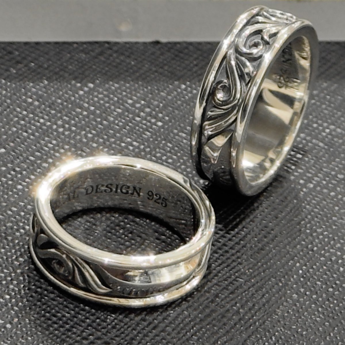 フローラルデザインリング