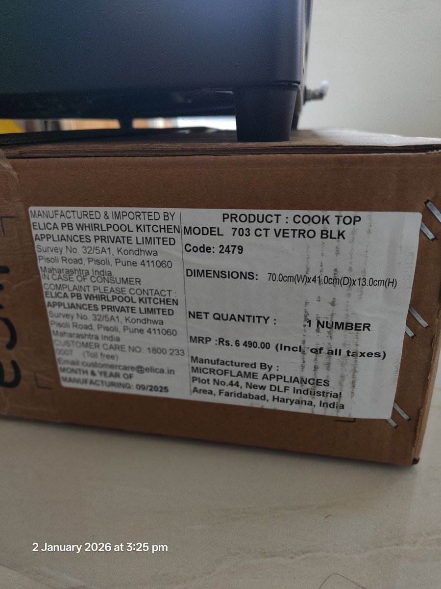 nikethingu's tweet photo. Pathetic service by reliance digital @RelianceDigital @RIL_Updates @reliancejio I had ordered one cooktop through online store as stainless steel body. I got the normal varient and not the stainless steel varient. I had requested for return on 2nd Jan. No reply from them till now https://t.co/GXGhZOsEvN