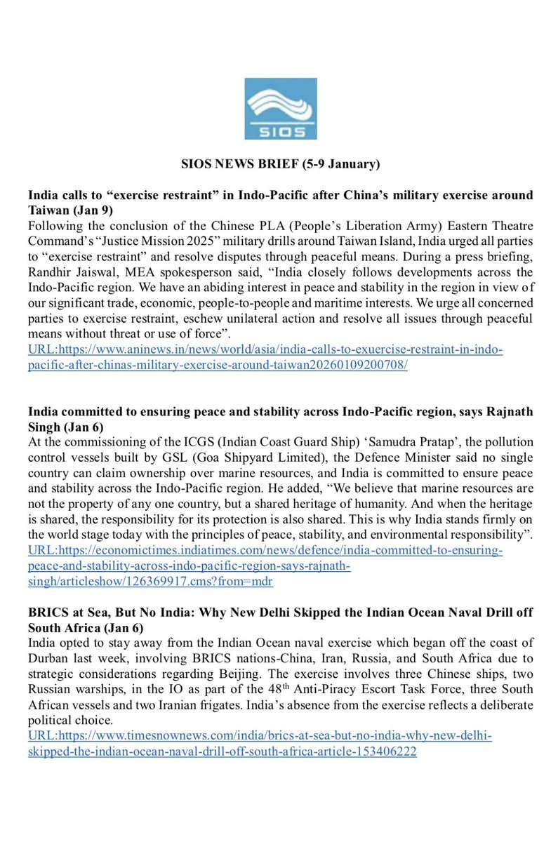 siosindia9's tweet photo. SIOS News Brief https://t.co/Mdc1rEdN99