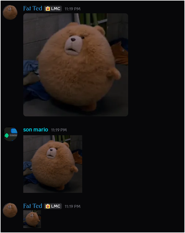 Me and my friends are loving fat ted