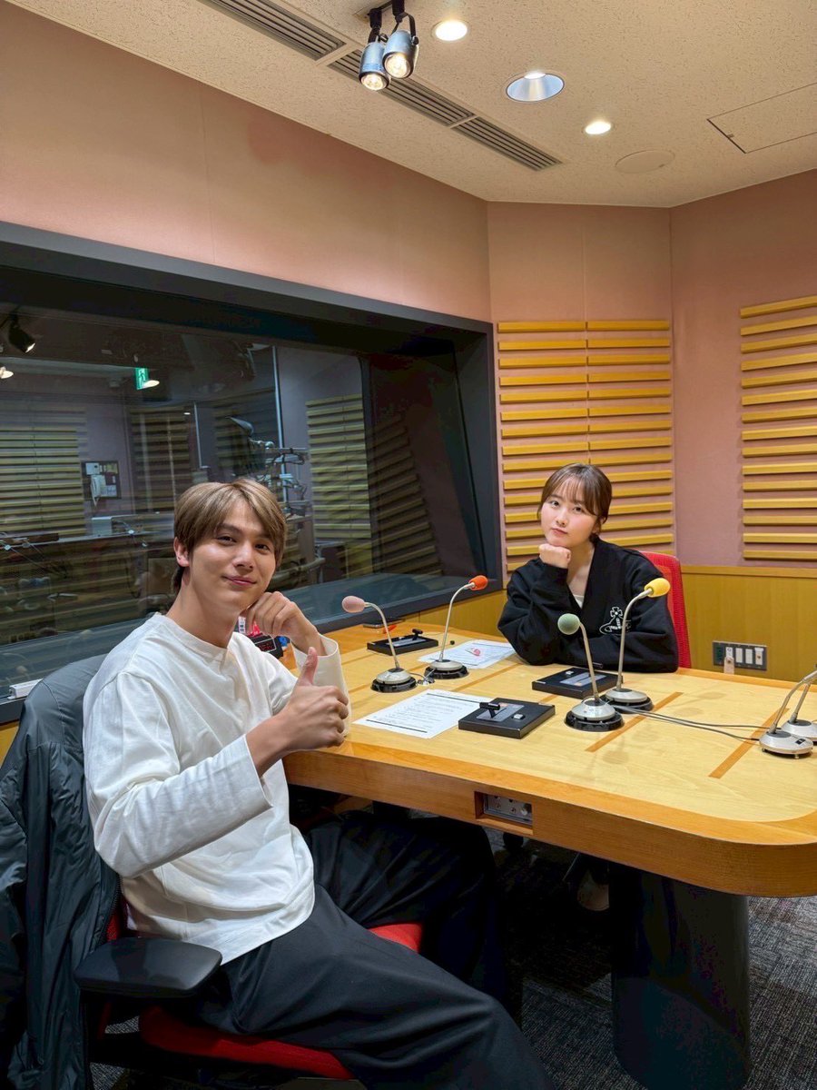 毎週金曜日は❣️
📻 #太田胃散 presents 📻
ニッポン放送 
✨️#本田望結 ちゃんの✨️
.*･ﾟ💎「 #ミユコレ！」💎 ﾟ･*.

ゲストは引き続き🎶
#中川大志 ちゃん ฅ( ˙꒳​˙ ฅ)

大志ちゃんの小さい頃👦🏻のお話しについて
聴いていくにゃん👀✨
どんな少年時代を過ごしていたのかฅ^⸝⸝> ·̫ <⸝⸝^ฅ