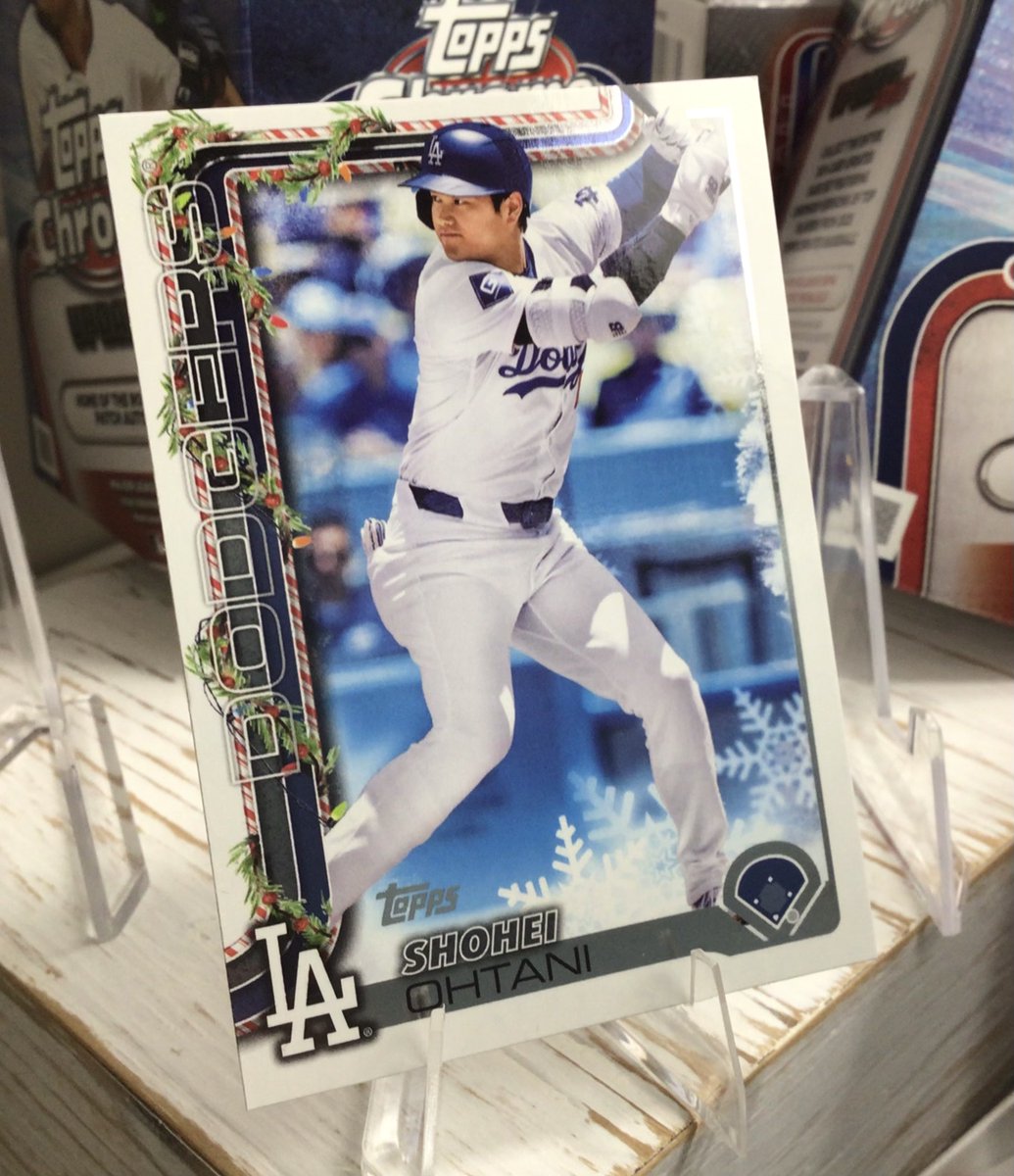 Today’s first giveaway - 2025 Topps Shohei Ohtani
#giveaway #Topps
Repost + Like + Comment
How am y HRs next year? I say 52