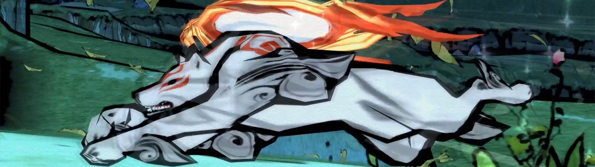 縦長投稿を見疲れた人に、タップしてもしなくても横長のアマテラスをどうぞ！
#Okami #大神