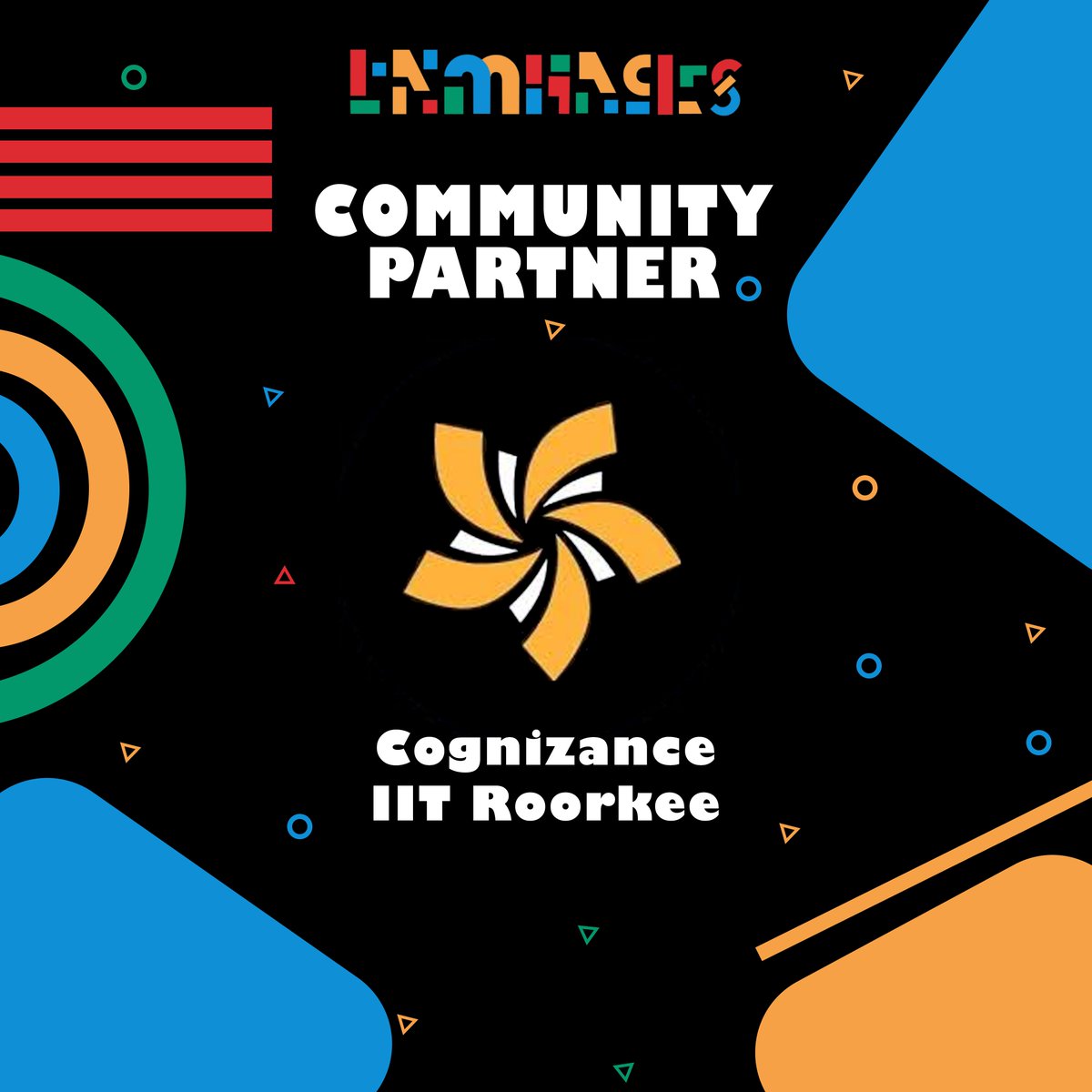 LNMHacks's tweet photo. We are thrilled to welcome Cognizance IIT Roorkee as a Community Partner for LNMHacks 8.0.

Cognizance is IIT Roorkee's premier technical festival, bringing together students from across the country through competitions, workshops, and exhibitions. Their commitment to fostering innovation and technical excellence aligns perfectly with our vision.

Excited to partner with a community that shares our passion for building the future.
📅 Jan 23-25, 2026
📍 LNMIIT, jaipur