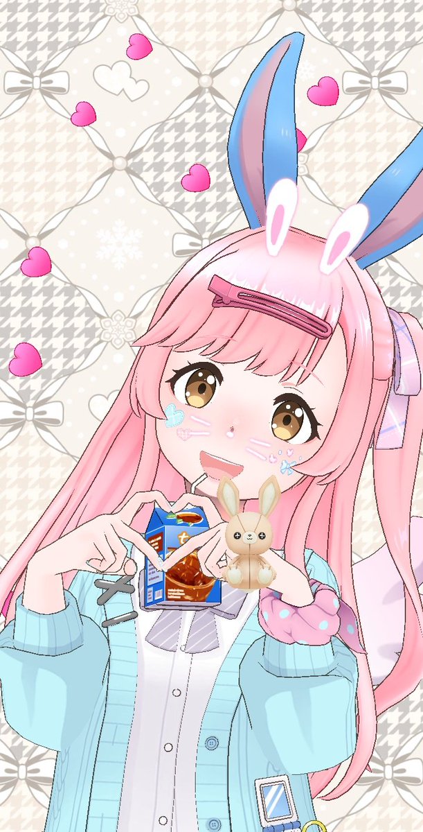 ♡うさちゃん♡ページ はるが たのしみ！ ストーリーにも壁紙サイズで載せます❣️よかったら