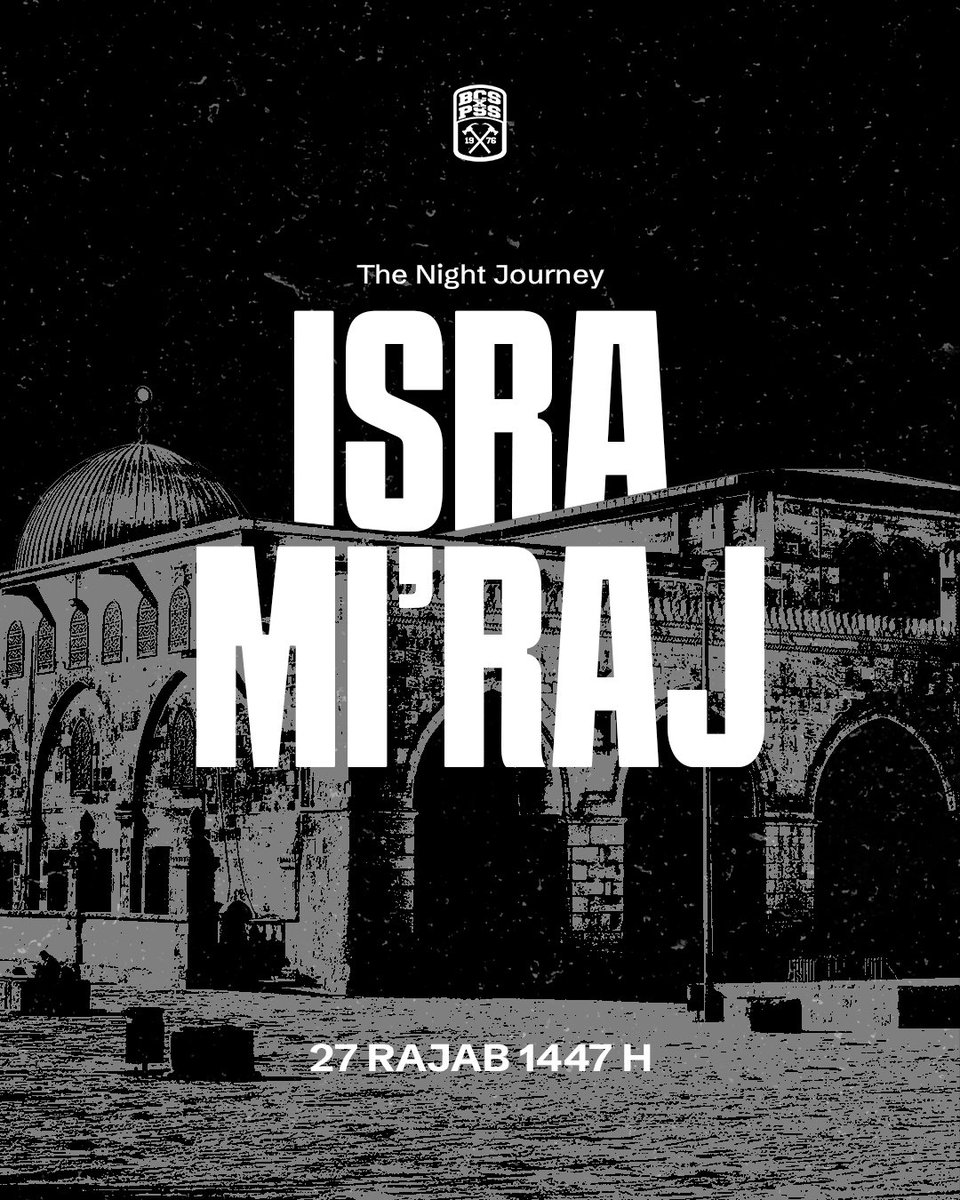 Selamat memperingati Isra Mi'raj Nabi Muhammad SAW🙏🏻✨