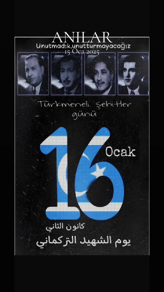 16 ocak 1980 yilinda idam edilen Turkmen liderlerini saygıyla anoyoruz nur icinde yatin