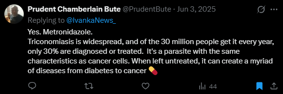 VictorFromDE's tweet image. If you truly have cancer, you either have a small parasite problem (protozoa, fungus, mold) or a medium to large parasite problem (roundworms, tapeworms, flatworms and their larvae). You may have a combination of both.

It is important to recognize this. Review the chart. Just…