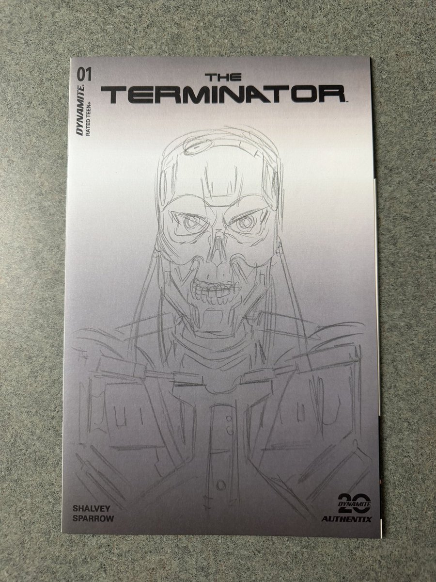 TimShinn73's tweet photo. Finished Terminator sketch cover.
Up for grabs. Message to claim.
Marker rendering using primarily Chartpak AD Markers.
Be sure to check out the @Chartpak_Inc for great art supplies. Be sure to use my promo code TIM at checkout.
#markerrendering #sketchcover #terminator https://t.co/i3OiPr0EkU