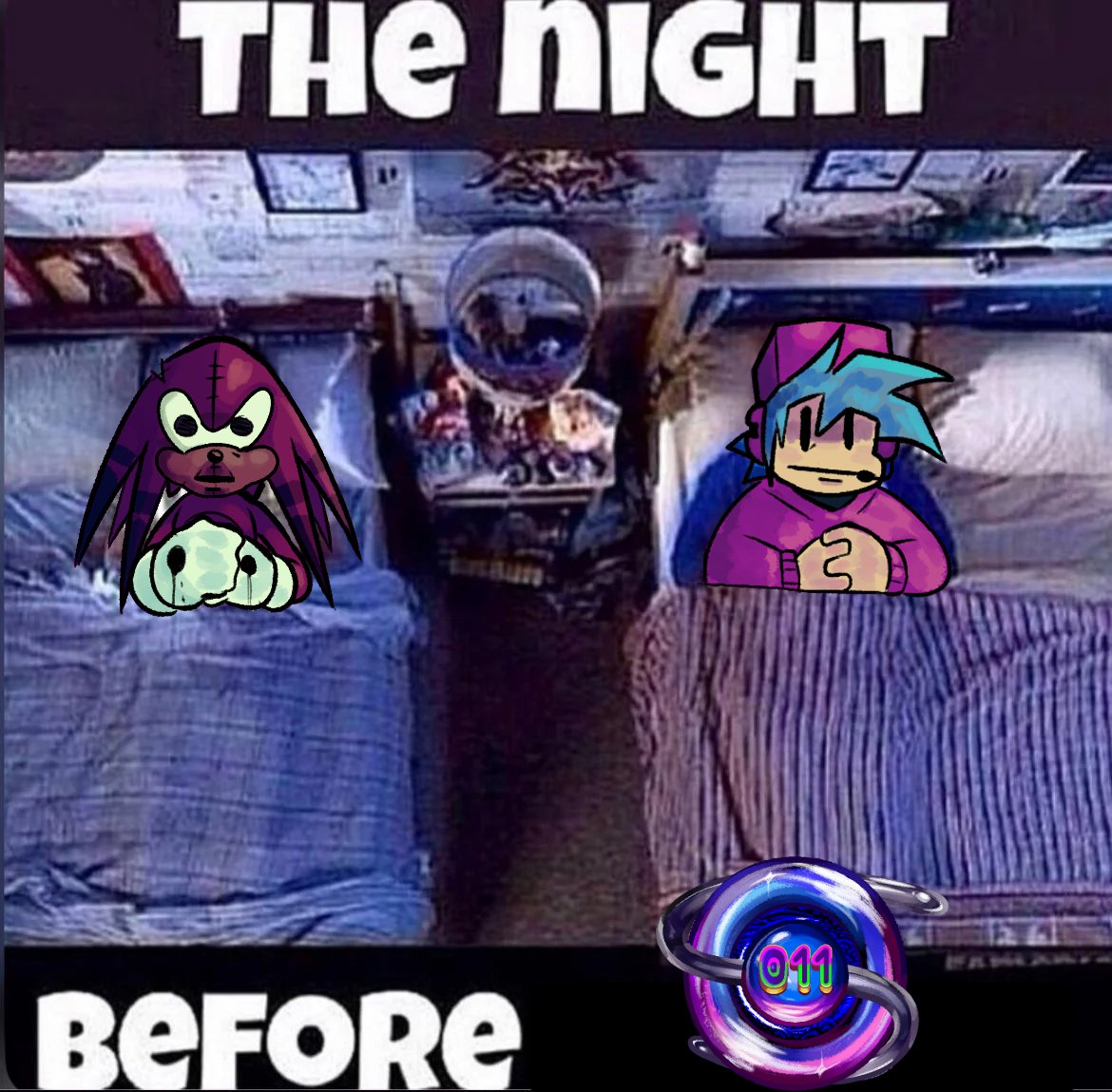 harbingerbeats's tweet image. without further ado:
011 SOON.

#sonicexe #sonicexefnf #zeroeleven #011fnf #dukeitout