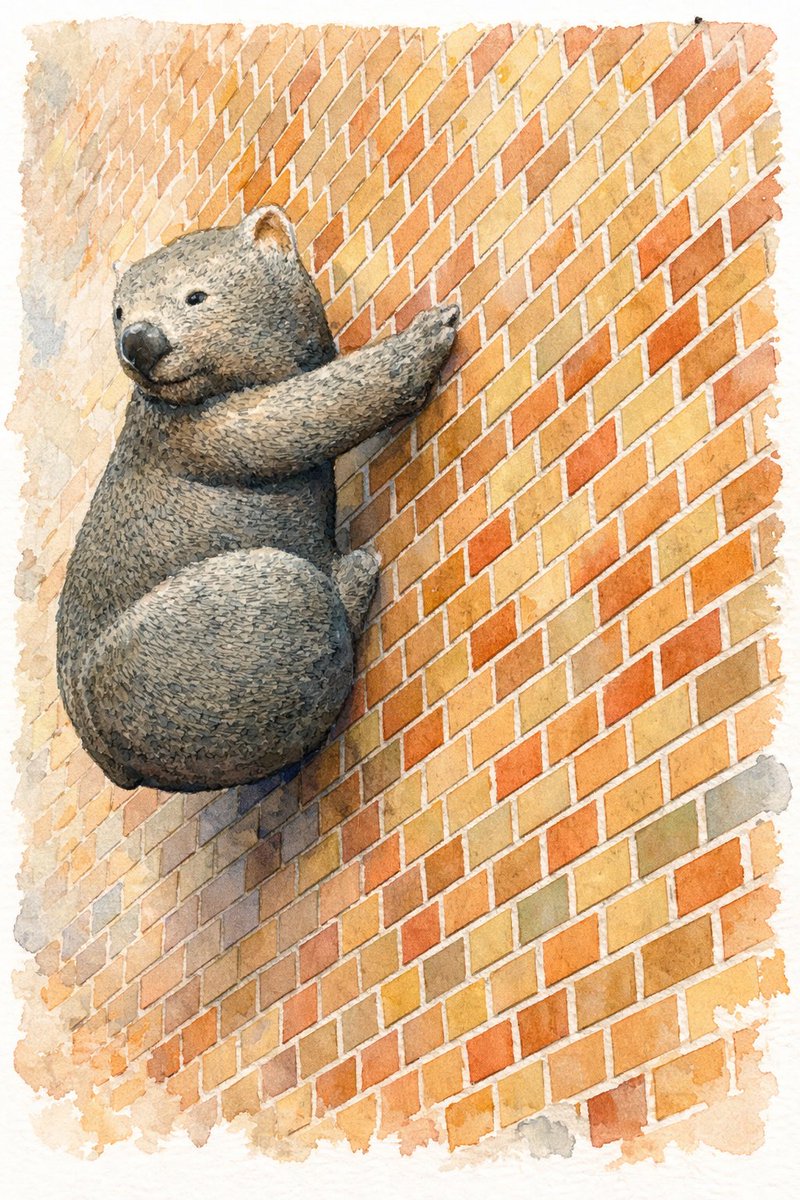 生成AIで撮った写真を水彩画風やオイルパステル風に加工するのが最近のブーム
 #ウォンバット
 #ワイン
 #フク
 #ユキ
新しい2ウォンの個体の識別がまだわかってない笑