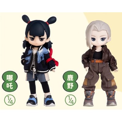 新品 羅小黒戦記　羅小黒、鹿野、哪吒、無限 12分BJD 1BOX 全4種セット 買い取り・交換】 羅小黒戦記2 SIMONTOYS BJDドール 譲:哪吒 （ナタ