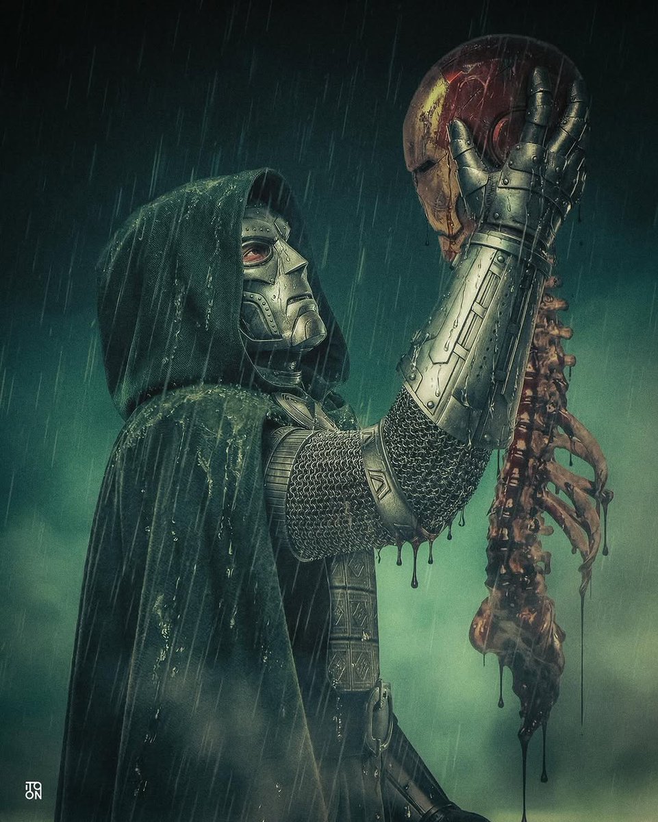 MarvelDato's tweet image. 🔴El parecido de Tony Stark (Robert Downey Jr) con Doctor Doom en #AvengersDoomsday será explicado en AVENGERS SECRET WARS (2027).  

⛲️Via @MarvelTops