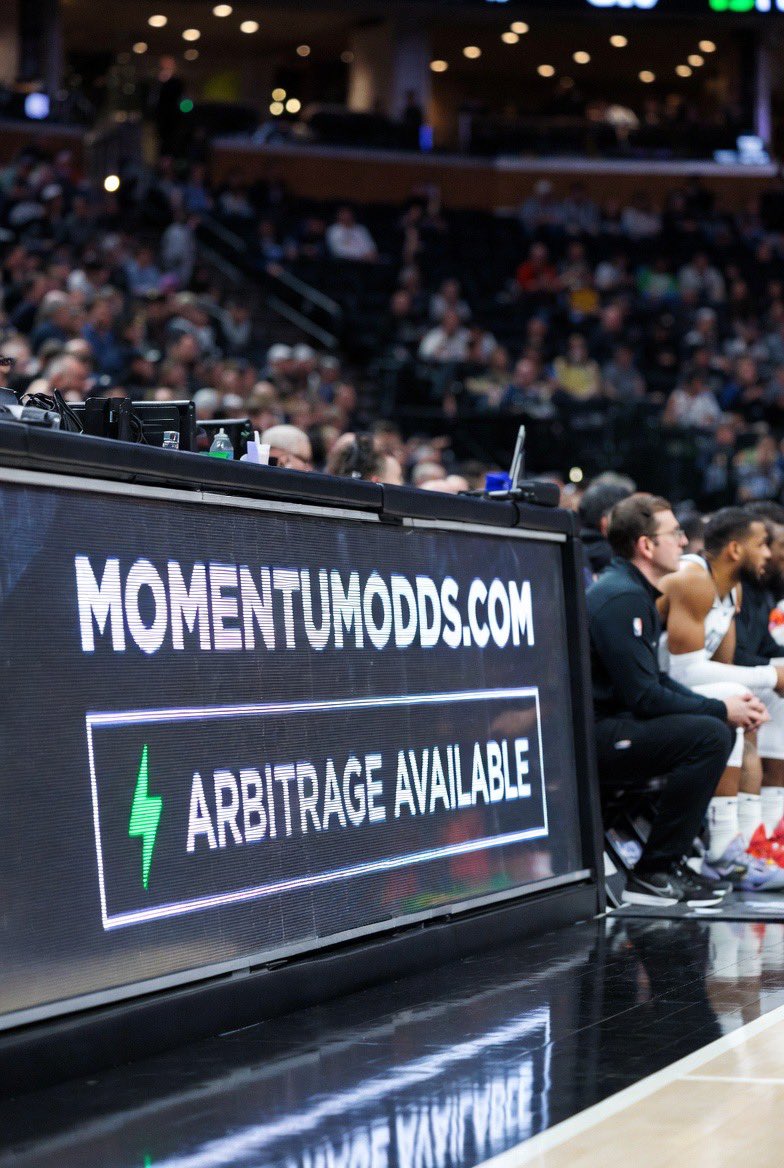 MomentumODDS's tweet photo. ๐จ LIVE NBA ARB ๐จ
๐ฉ Ryan Rollins O/U 5.5 AST โ 5.7% ROI
๐ฉ Bucks vs Spurs ๐ฉ NBA
๐ฉ DraftKings / FanDuel
๐ฉ #RyanRollins #MilwaukeeBucks #SanAntonioSpurs #NBAProps #NBATwitter #DraftKings #FanDuel
๐ฉ Board live
๐ฉ https://t.co/WC48sfy6qd
#LIVEARBITRAGE #Arbitrage #SharpMoney #LineShopping #SportsBetting