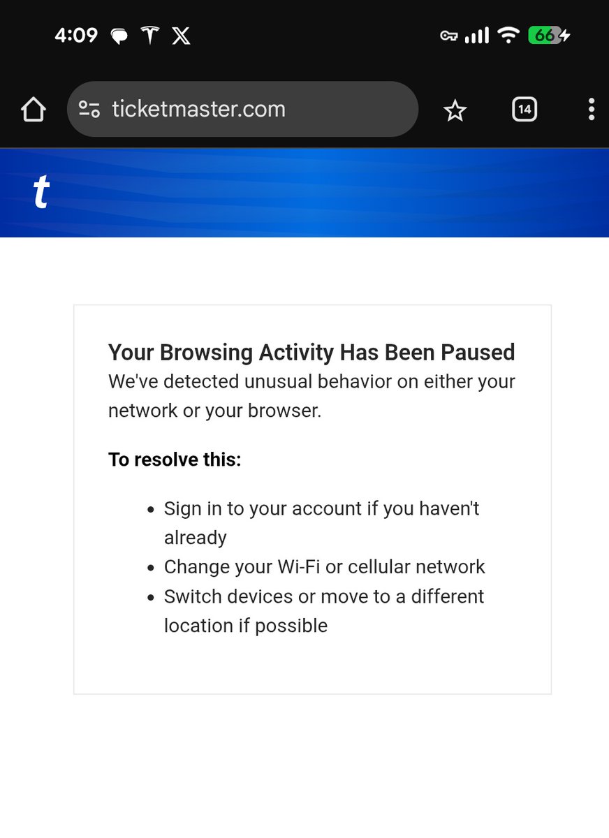 thank you <a href="/ticketmaster/">Ticketmaster</a>. we still coming for you <a href="/brunomars/">Bruno Mars</a>.