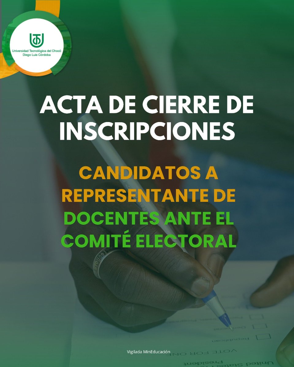 U. Tecnológica del Chocó tweet media