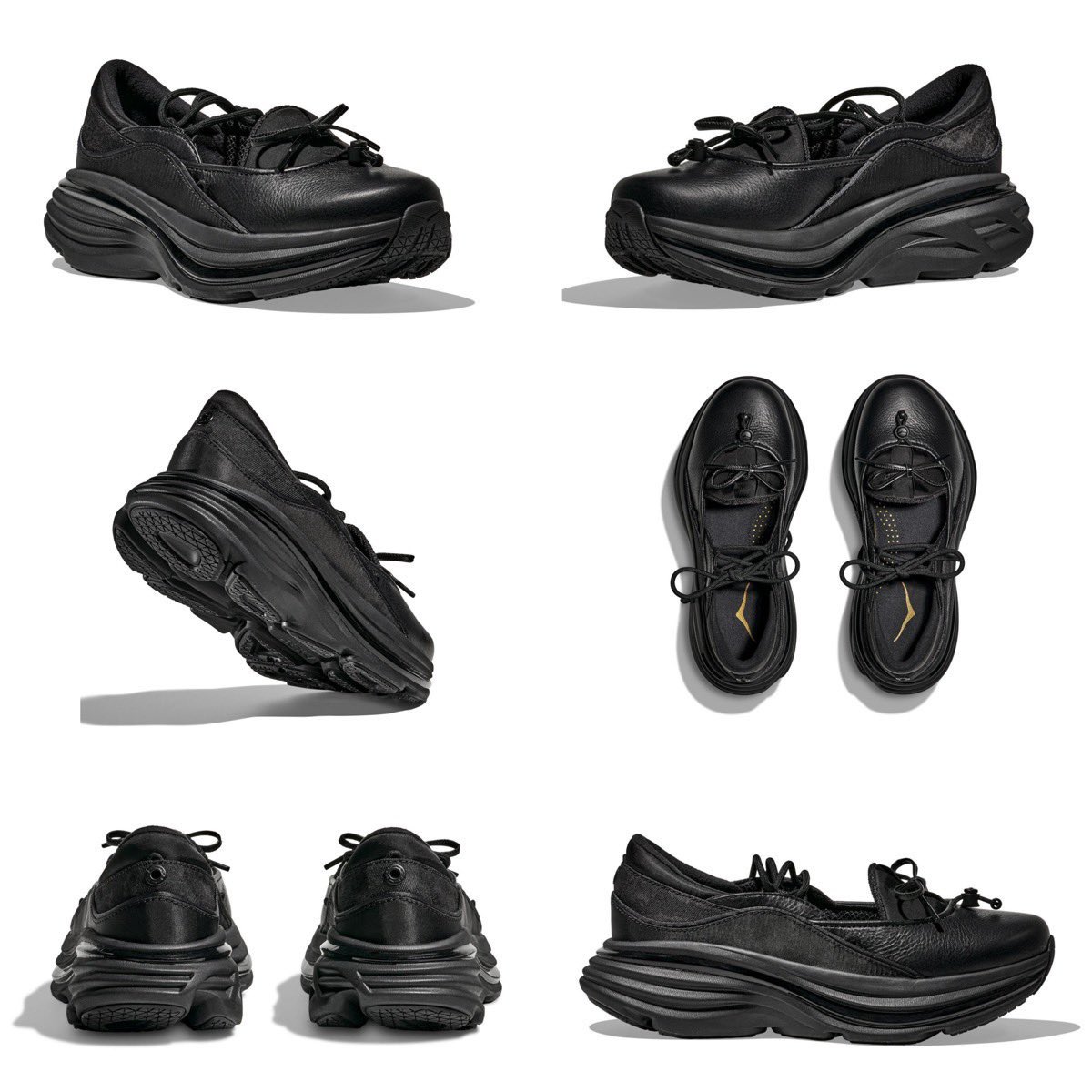 完売モデル】HOKA『BONDI Mary Jane “Black”』が国内公式オンライン