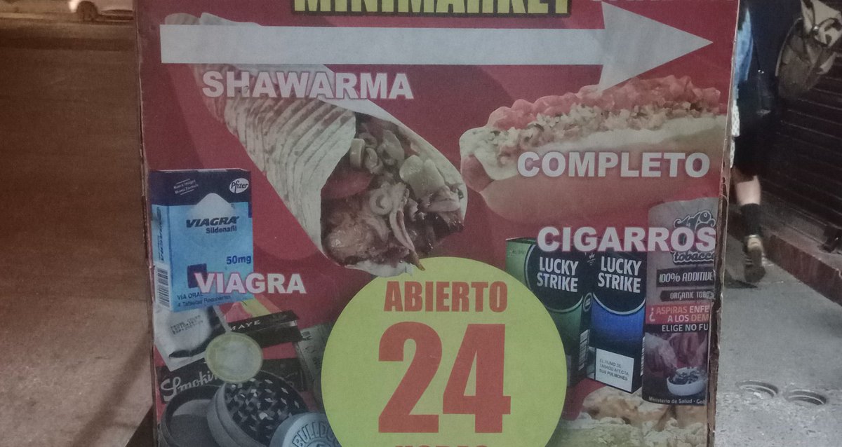 Hay que reconocer que los kioscos chilenos tienen todo lo que uno necesita
