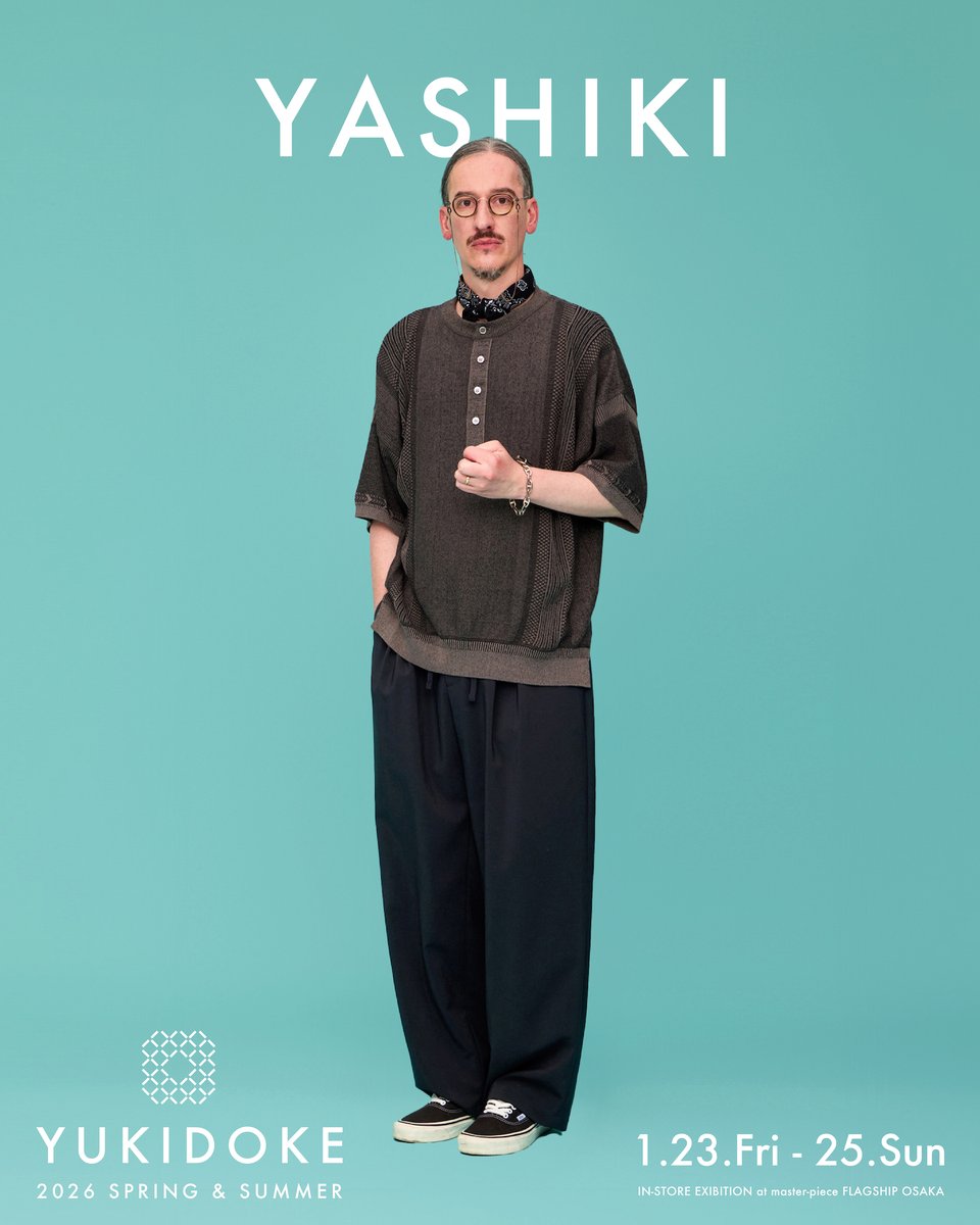 EVENT】 YASHIKI 26SS collection 「雪解け」受注会 📅 2026.1.23 Fri