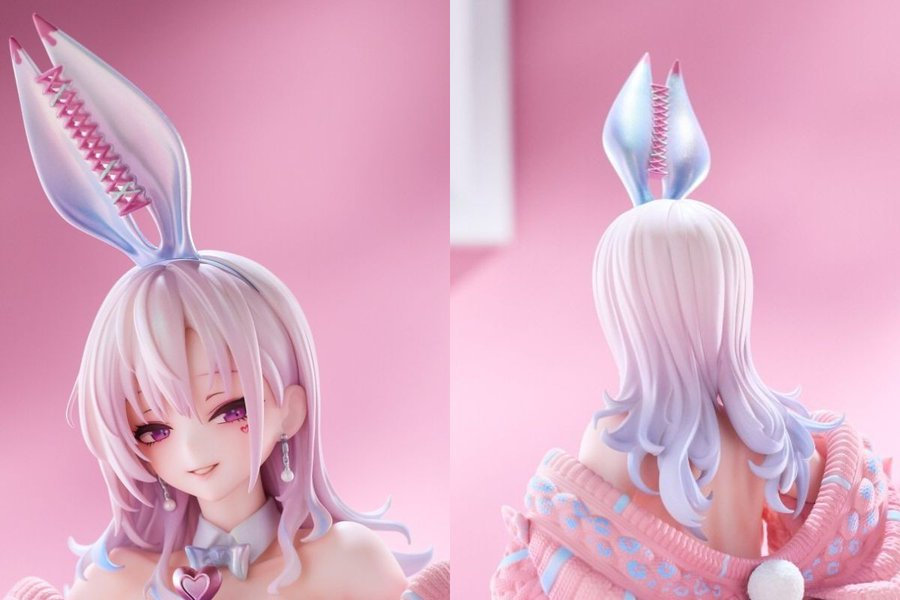figuretimesG's tweet photo. 本日あみあみで予約開始✨

Hobby Sakura、Chela77氏が描いた『ニットバニーガール』がフィギュア化！2026年9月発売予定

詳細はリプ欄へ👇️

#フィギュア #Chela77 https://t.co/6OJR3ovS0L