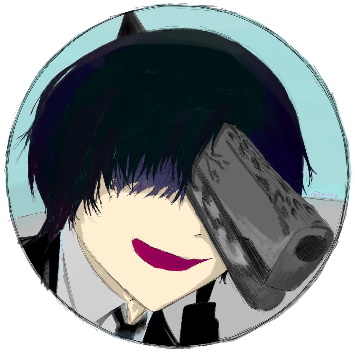2erisn2's tweet image. モニタリング風にしてみました
すんごい手抜きだけど！

#illustrat #illustration
