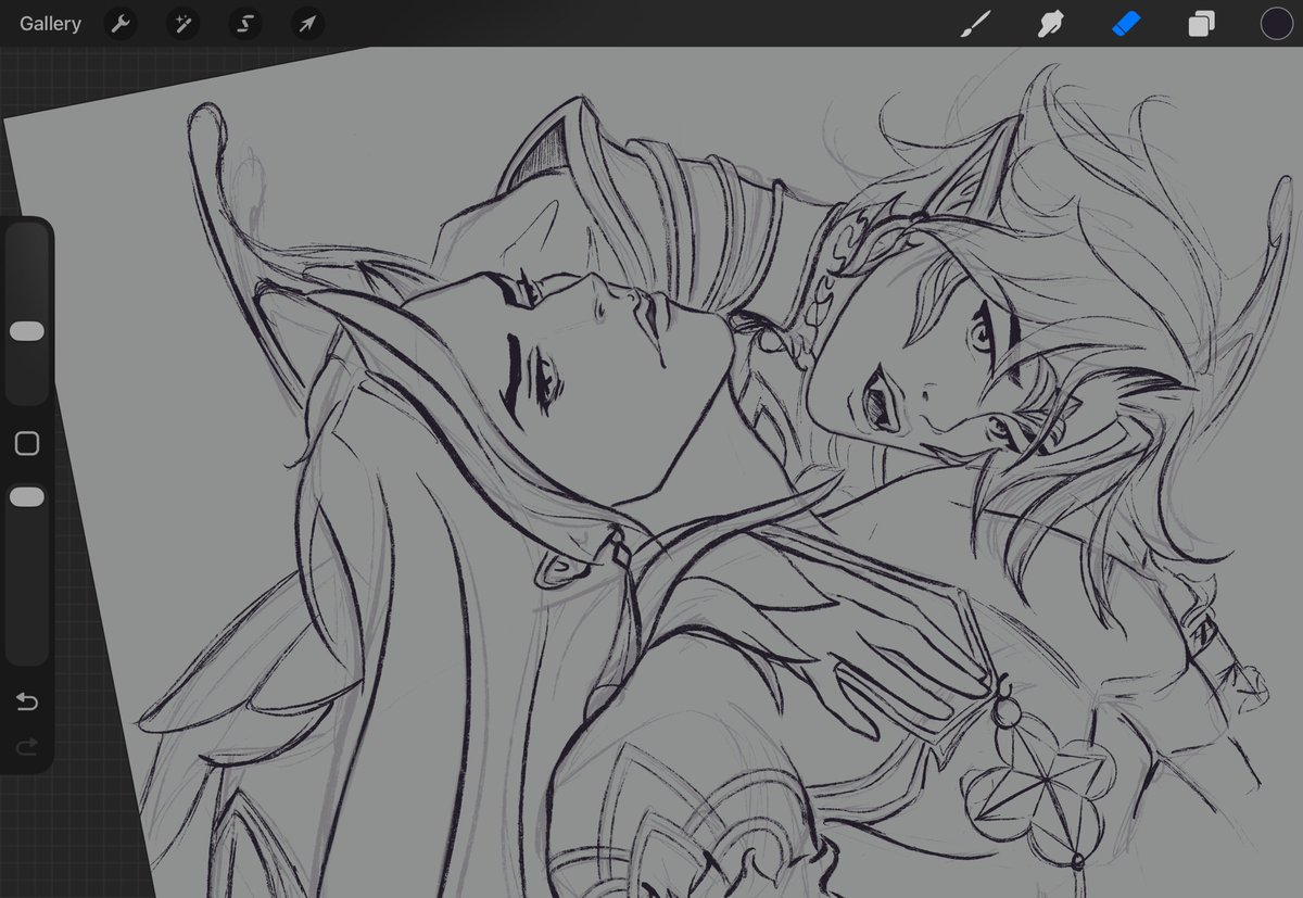 what if the faerie was carnivorous?
#Ezkayn #FaeriecourtEzreal #SnowmoonKayn