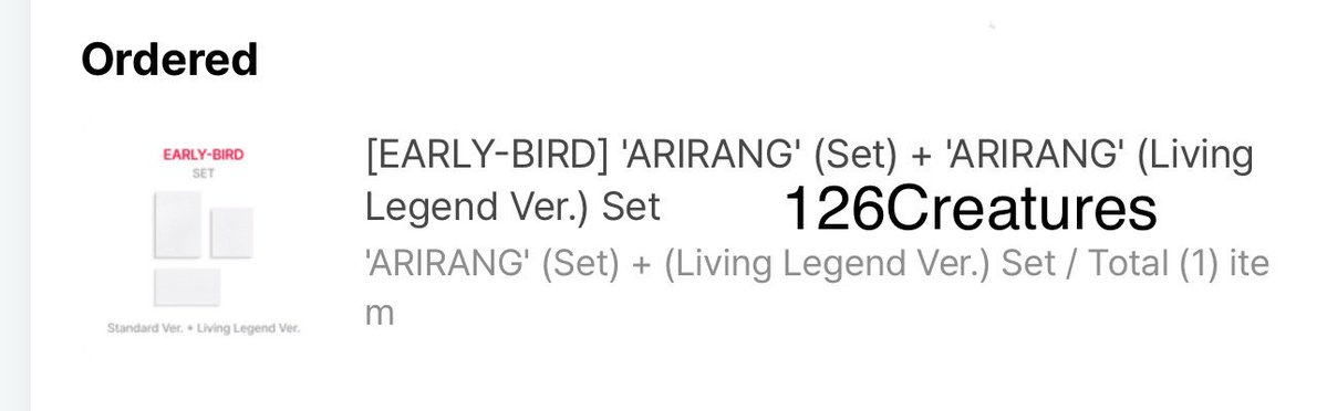126Creatures's tweet image. BTS ARIRANG Album Set Giveaway by @126Creatures ♥️

Followers only
PH Army only
ends March 20 
RT to enter 

#BTS #BTS_ARIRANG