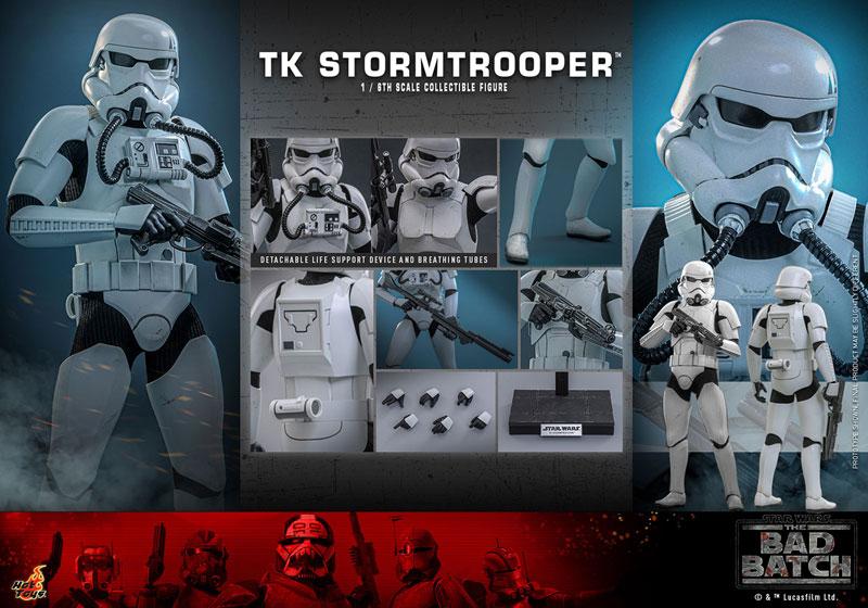 AmiAmi_English's tweet image. 💥Pre-orders open!💥
TV Masterpiece Star Wars The Bad Batch 1/6 TK Stormtrooper (Hot Toys)
Order from👉amiami.com/eng/search/lis…
#StarWars #StarWarsTheBadBatch #Stormtrooper