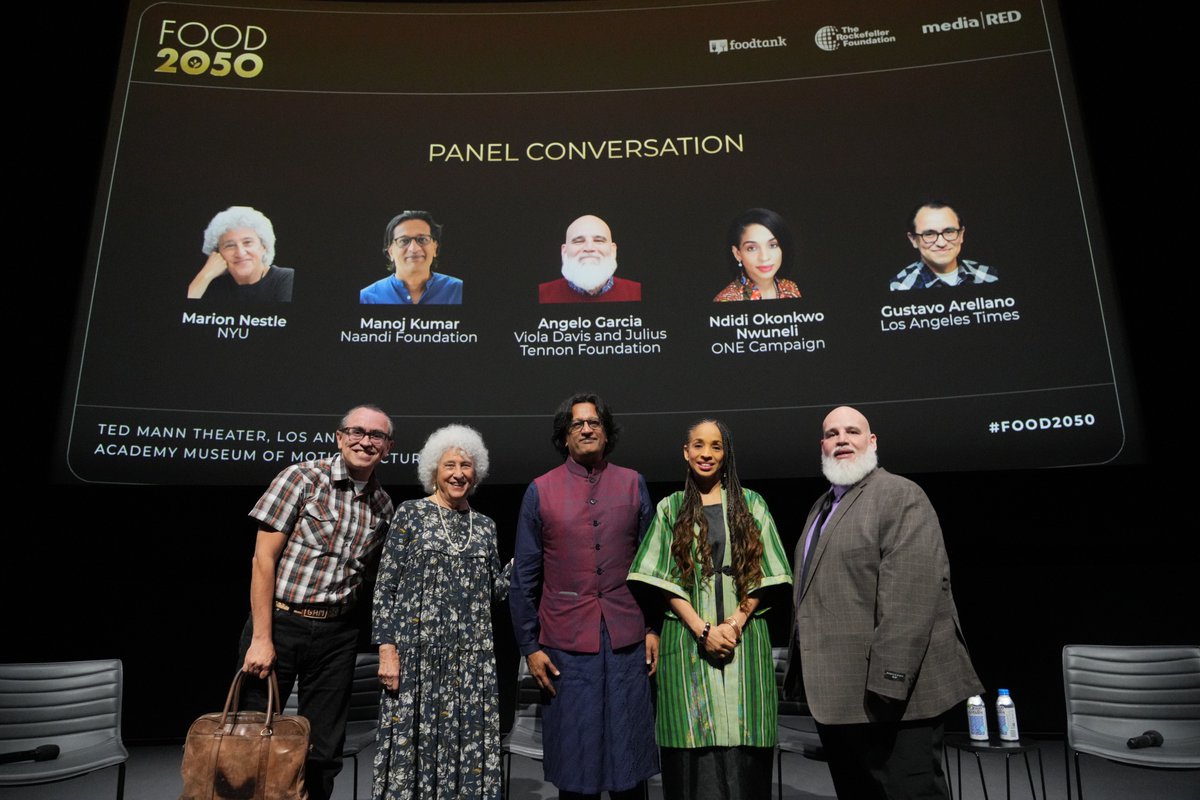foodtank's tweet image. Last night’s jam packed world premiere of FOOD 2050 at the Academy Museum in Los Angeles brought together filmmakers, farmers, scientists, advocates, and storytellers focused on the future of our global food system.

Narrated by Academy Award winner Viola Davis, the documentary…