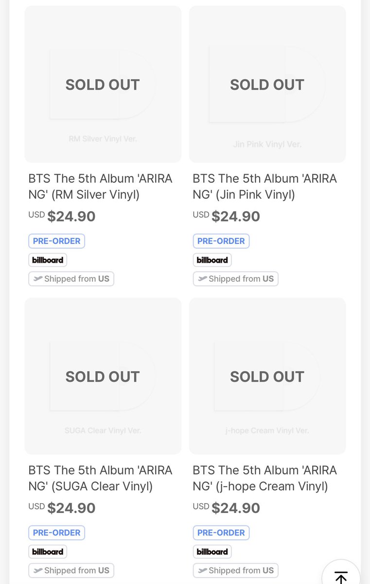 BARMYSTREAM's tweet image. 🗣️ Nem 40 minutos de pré-venda, BTS, o que é isso?