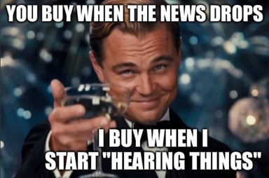 Get in when you start $Hearing things. Dont miss out!