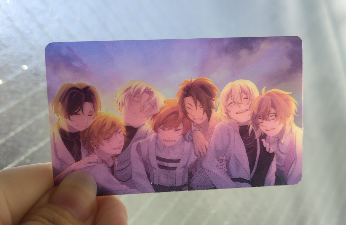 maoson_12916's tweet image. クリアカード届いた〜
しっかり背景のみが透けていい感じ✨️
25のイベントの時の差し入れにしようかな〜って思ってます☺️