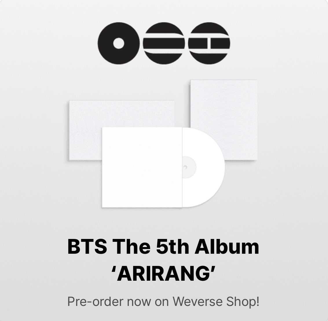 ausieyy's tweet image. ‼️HELP RT‼️

OPEN PO 5TH ALBUM BTS: ARIRANG

📝 ORDER &amp;amp; More Details: forms.gle/2B5wJHgdp8XNQk…

📍 Dom Jkt
💸 Price: 190k - 1.375k (DP KECIL START 25k)

✅ BERSIH INA
✅ Inc. Bene
✅ pas di ina &amp;gt; co 🍊
✅ ShipExpress (est akhir march - awal april di ina)

Questions &amp;gt; Kindly DM/…