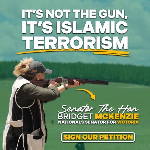 I wish to report <a href="/senbmckenzie/">Senator The Hon. Bridget McKenzie</a> for committing an offence of advocating violence by recklessly targeting a group distinguished by religion as laid out in section 80 of the 𝘊𝘳𝘪𝘮𝘪𝘯𝘢𝘭 𝘊𝘰𝘥𝘦 𝘈𝘤𝘵 1995, <a href="/AusFedPolice/">AFP</a>.

Please take appropriate action. #auspol