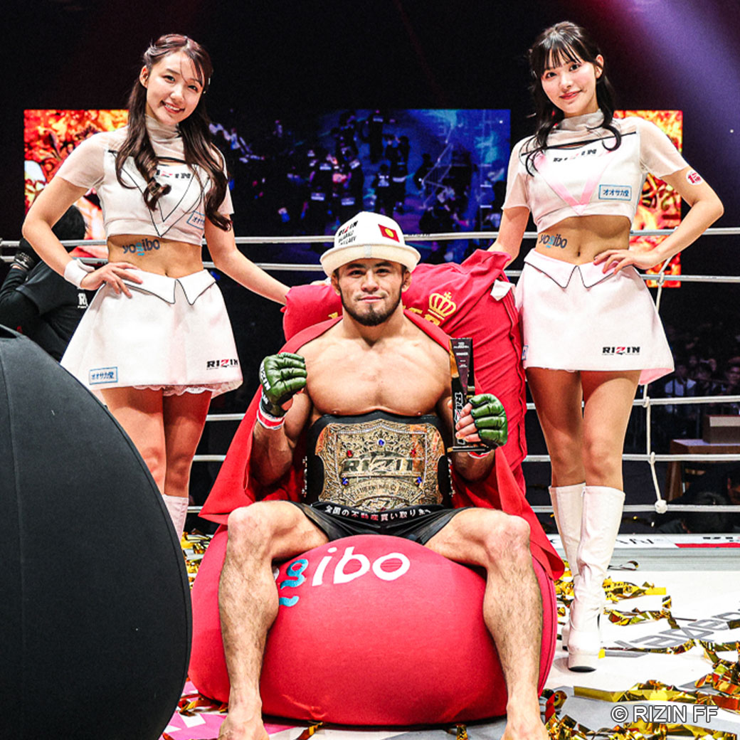 RIZIN師走の超強者祭り レプリカトロフィー🏆️ 🎉ジャパンプライズ