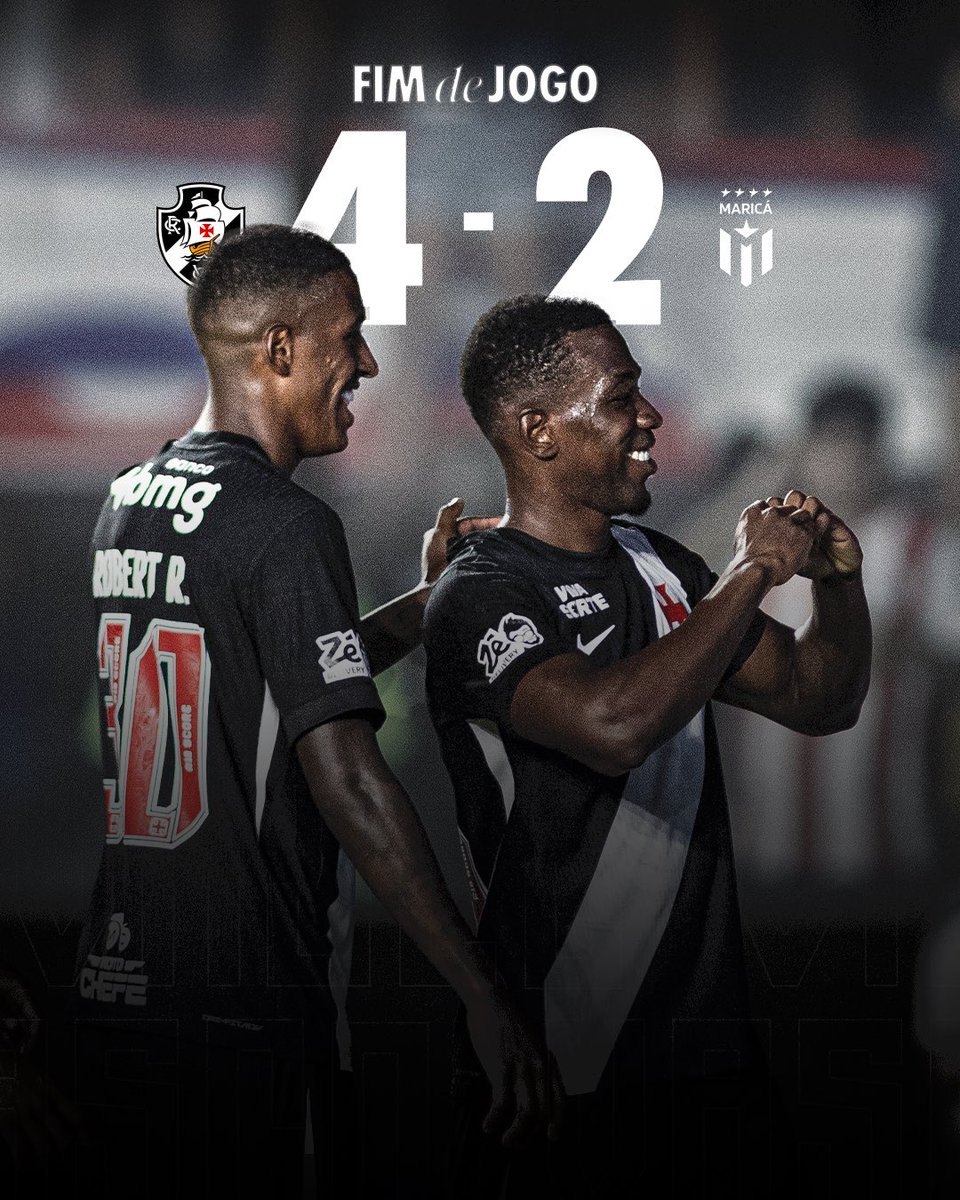 VascodaGama's tweet image. Estreia com vitória em casa no Carioca 2026 ☑️💢

⚽️⚽️ Rayan 
⚽️ Philippe Coutinho 
⚽️ Carlos Cuesta 

VAS 4️⃣✖️2️⃣ MAR
#Carioca2026
#VascoDaGama