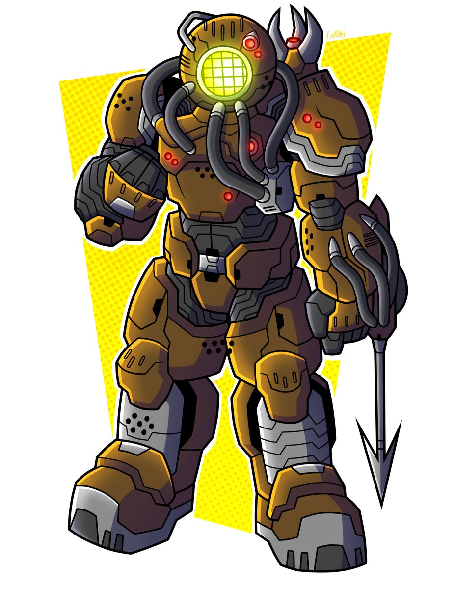 fred1032's tweet image. "Sunken Slayer" (Commission for @infinity_pilot)

#drawing #draw #drawings #drawthisinyourstyle #digitalart #digitalartwork #DigitalArtist #illustration #DOOM #DoomEternal #doomfanart #doomguy #BioShock