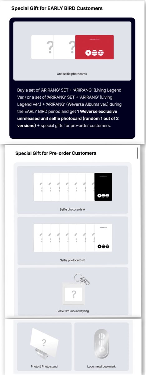 army_shopp7's tweet image. ❗️แจก 1 บั้ม ❗️
กติกา : รีอย่างเดียวค้าบ

Pre-Order🤍
5th album “ARIRANG”

🦕Random ver. 750✈️/650🛳️ มจ300
🦕Set (2)         1500✈️/1300🛳️ มจ600
      (Rooted In Korea + Rooted In Music ) 
🦕LL ver. 990✈️/850🛳️ มจ500
🦕Set (3) 2490✈️/2150🛳️ มจ1100
     (Set (2) + Living Legend)…