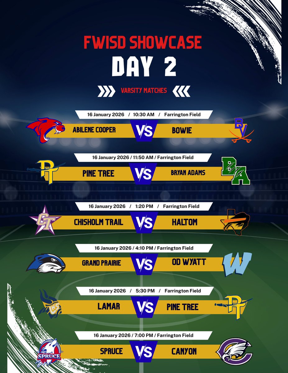 FWISD Athletics tweet media