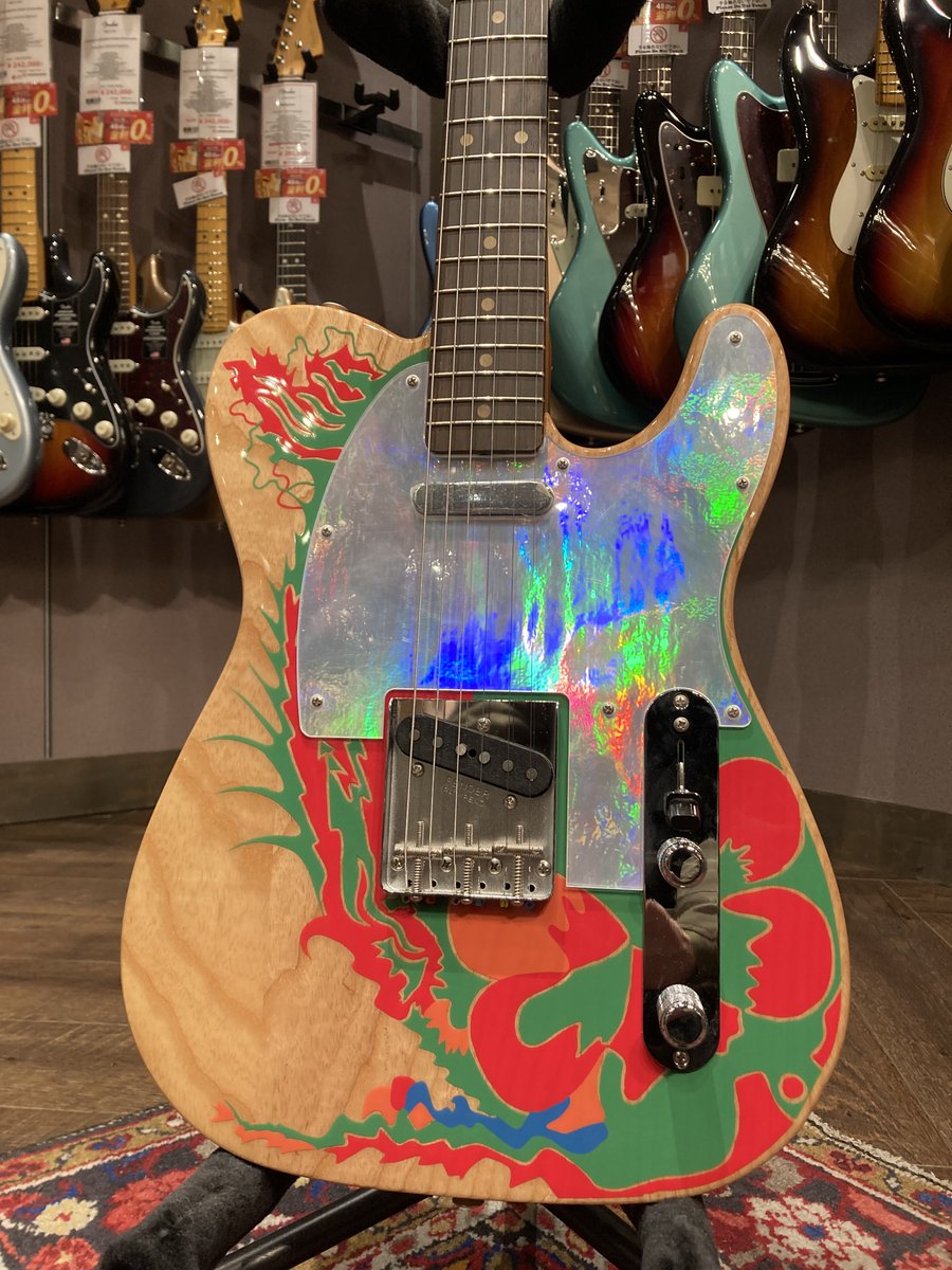 ドラゴン テレキャスター 塗装 あなたのテレキャスをドラテレに(無塗装