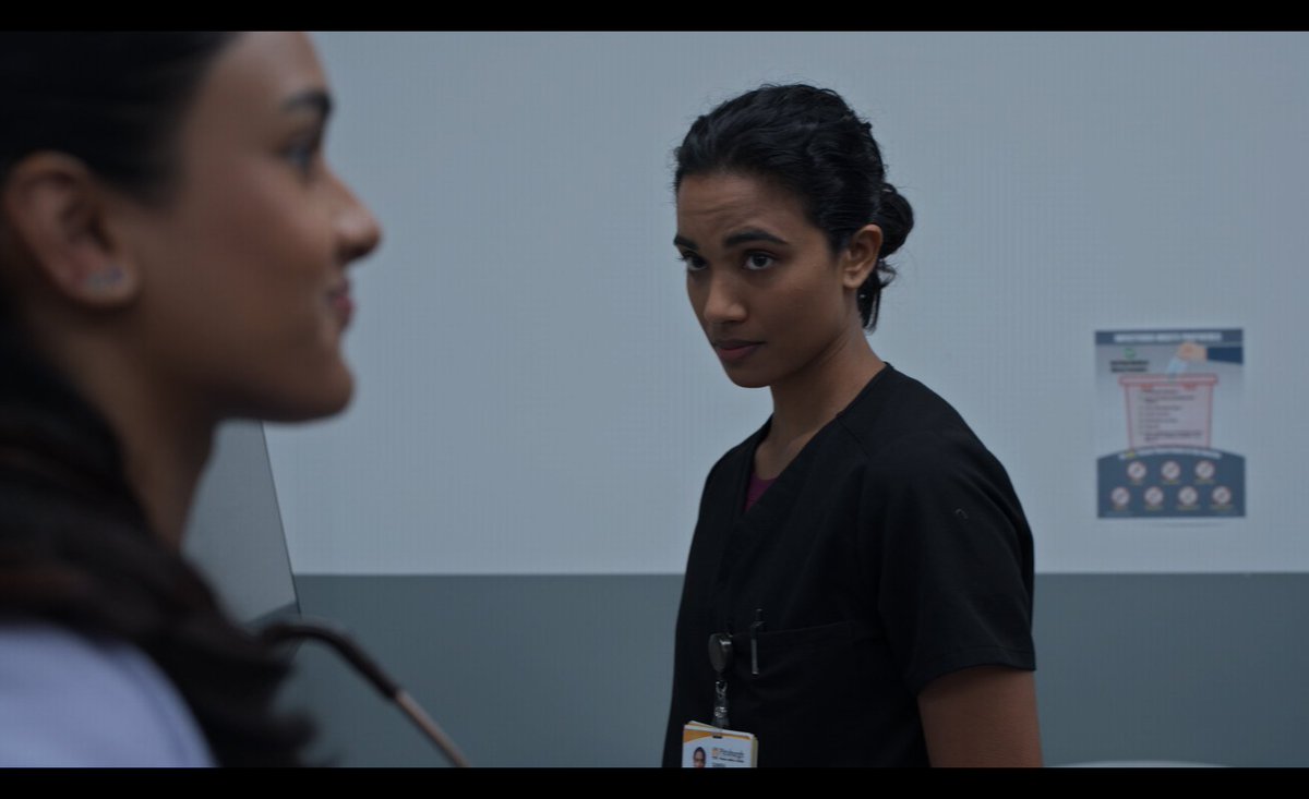 ancientlovesong's tweet image. #thepitt samira doesn't have time for this!!!!!!!!!!