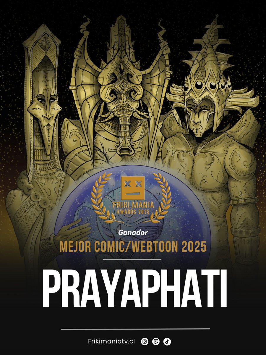 Muchas gracias Friki Mania TV por este reconocimiento, a los queridas y queridos lectores que votaron, a Michel Deb amigo y creador de este mundo la saga Orbe, a <a href="/EdicionesSietch/">Sietch Ediciones</a>  y Pandemonium Editorial por creer en este proyecto, saludo fraternal a los otros nominados.